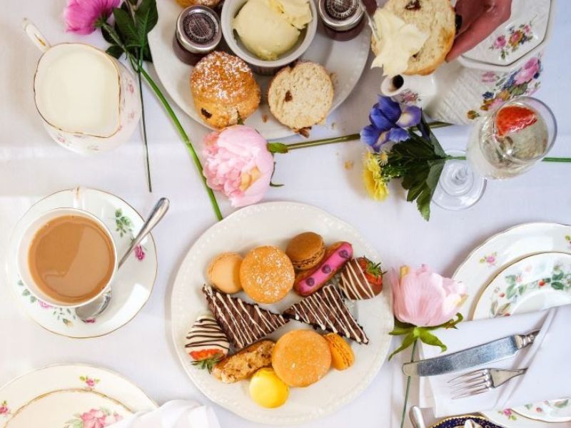 The George Hotel in Lichfield is the perfect spot to unwind and indulge in afternoon tea. 