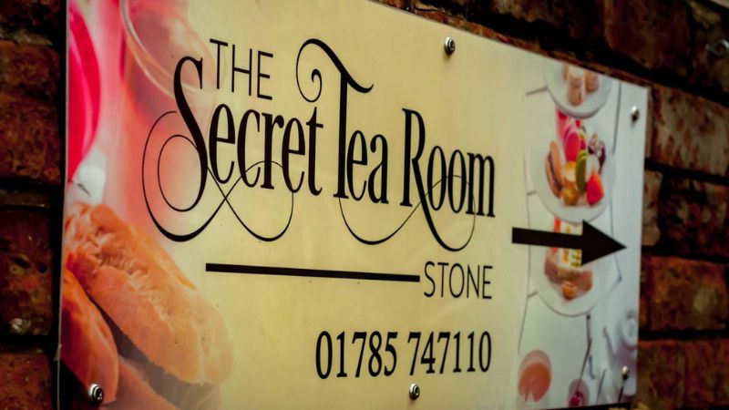 The Secret Tea Room offers afternoon tea in Stone, Staffordshire