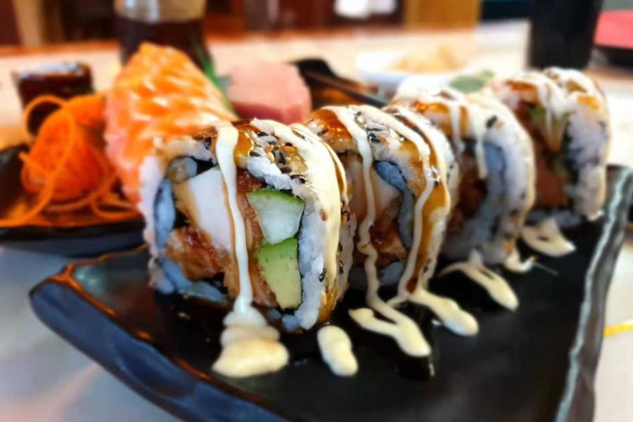 The locals love Bonzai Sushi; it serves Japanese cuisine at affordable prices.